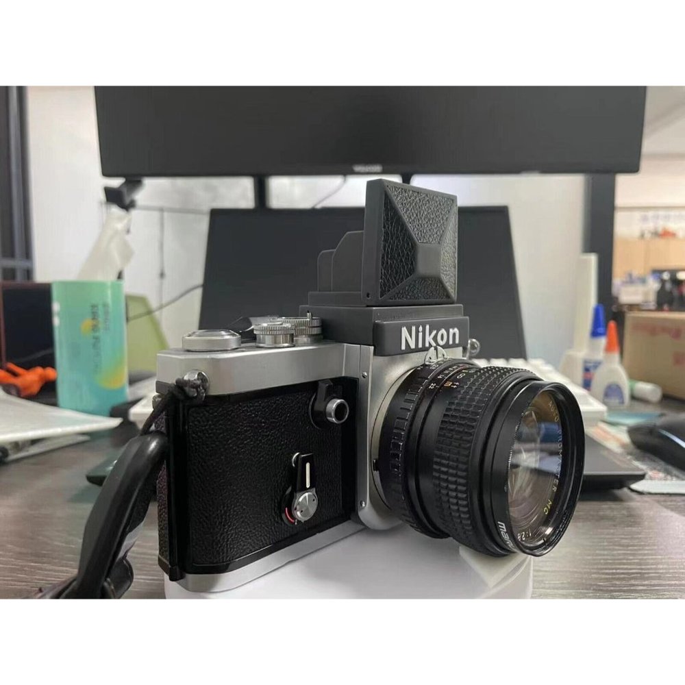 PRE-ORDER 3D Printed Nikon F/F2 Waist Level Viewfinder DW-1 with Magnifier